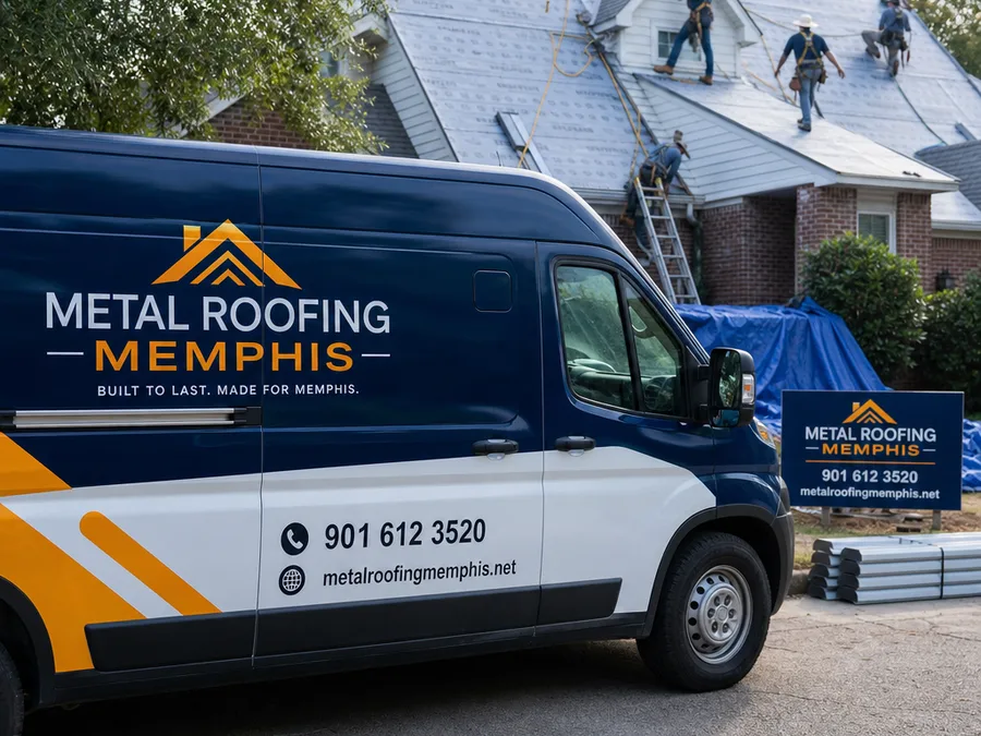 Roofing team serving the Memphis area